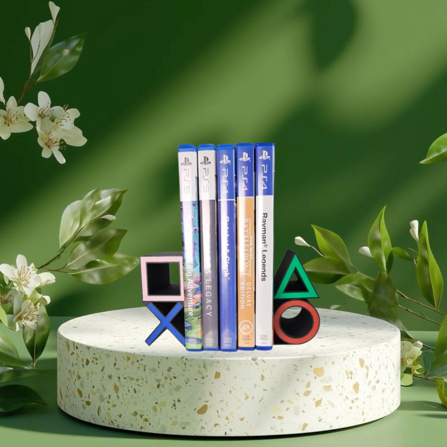 Support pour jeux PlayStation 5 et PS4